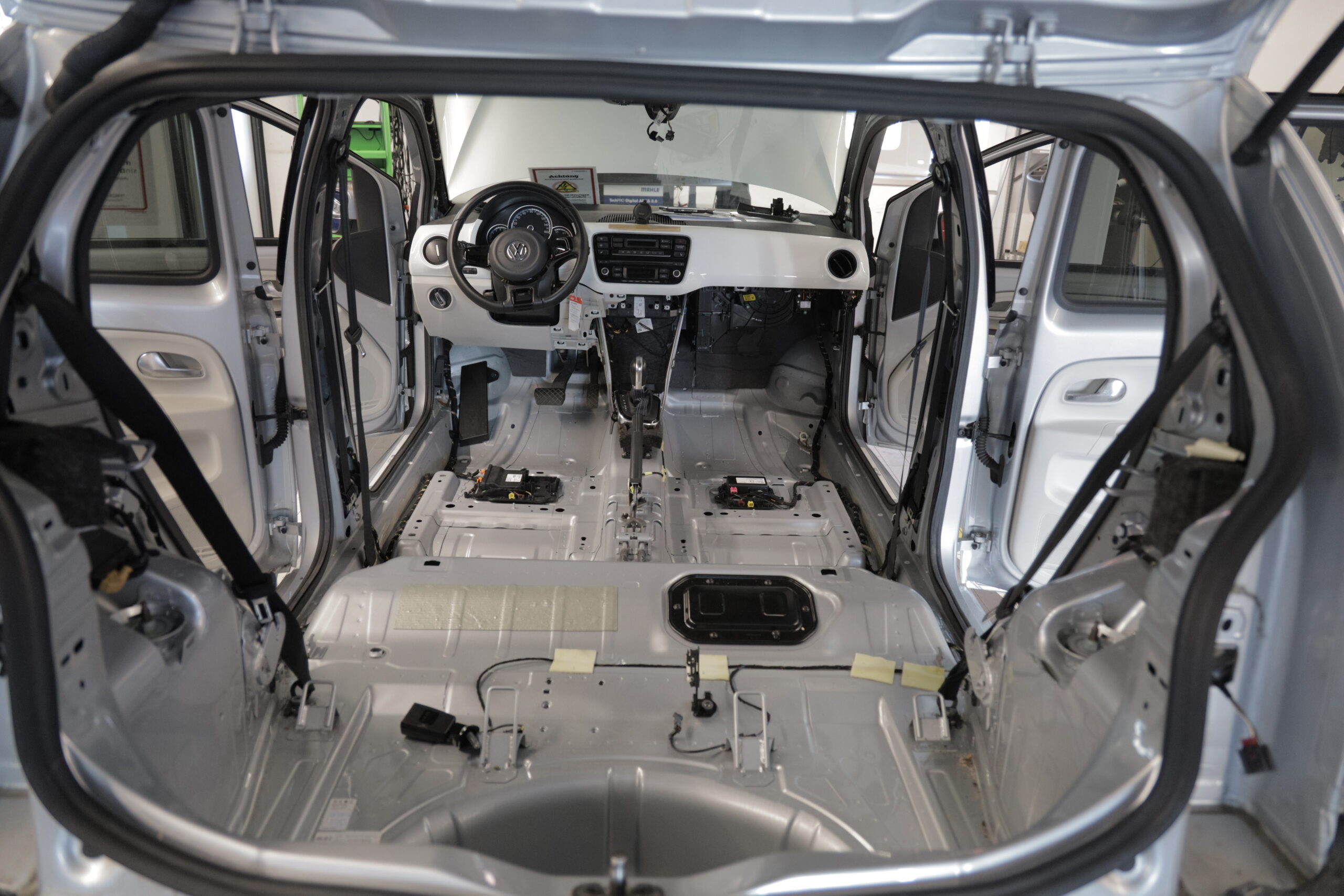 Selbsttragende Karosseriebauweise VW-UP